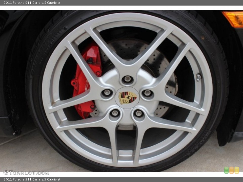 2011 Porsche 911 Carrera S Cabriolet Wheel and Tire Photo #87855707