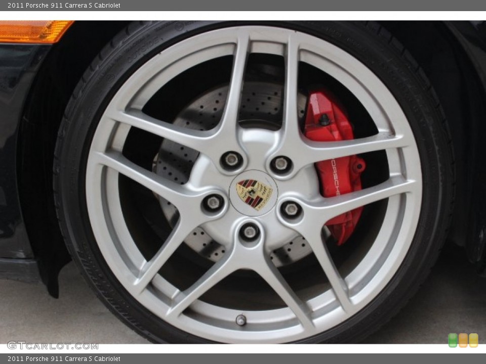 2011 Porsche 911 Carrera S Cabriolet Wheel and Tire Photo #87855719