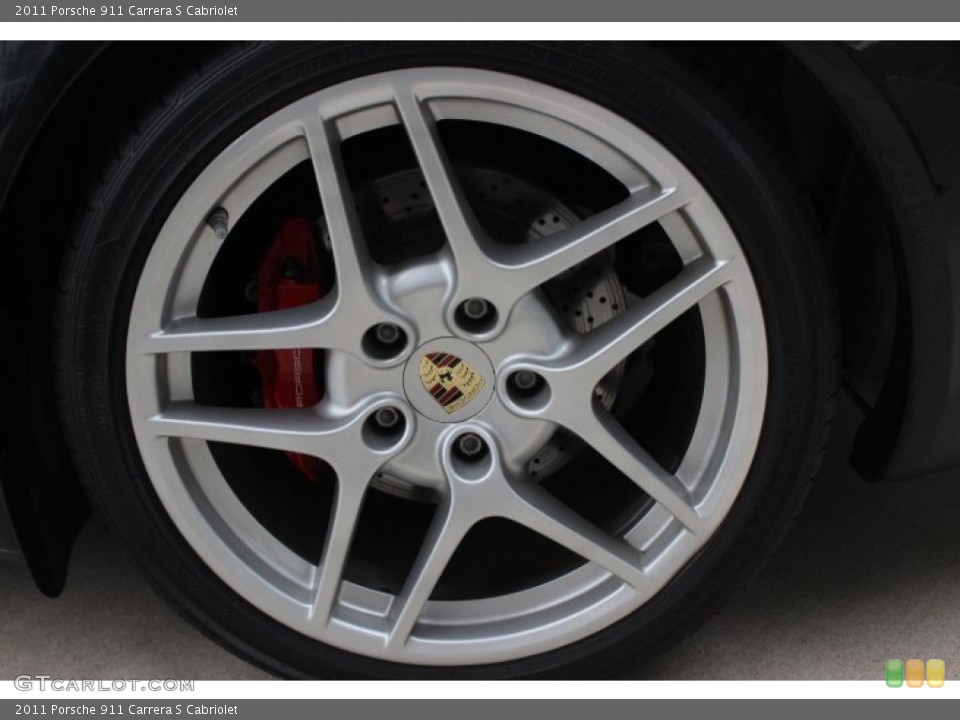 2011 Porsche 911 Carrera S Cabriolet Wheel and Tire Photo #87855737