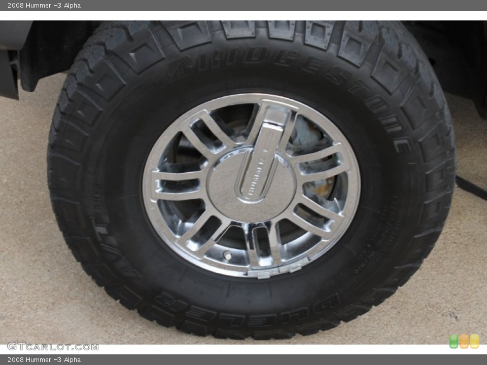 2008 Hummer H3 Alpha Wheel and Tire Photo #87857990
