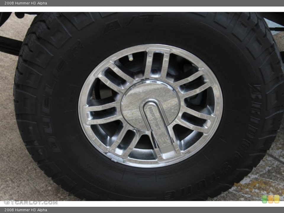 2008 Hummer H3 Alpha Wheel and Tire Photo #87858108