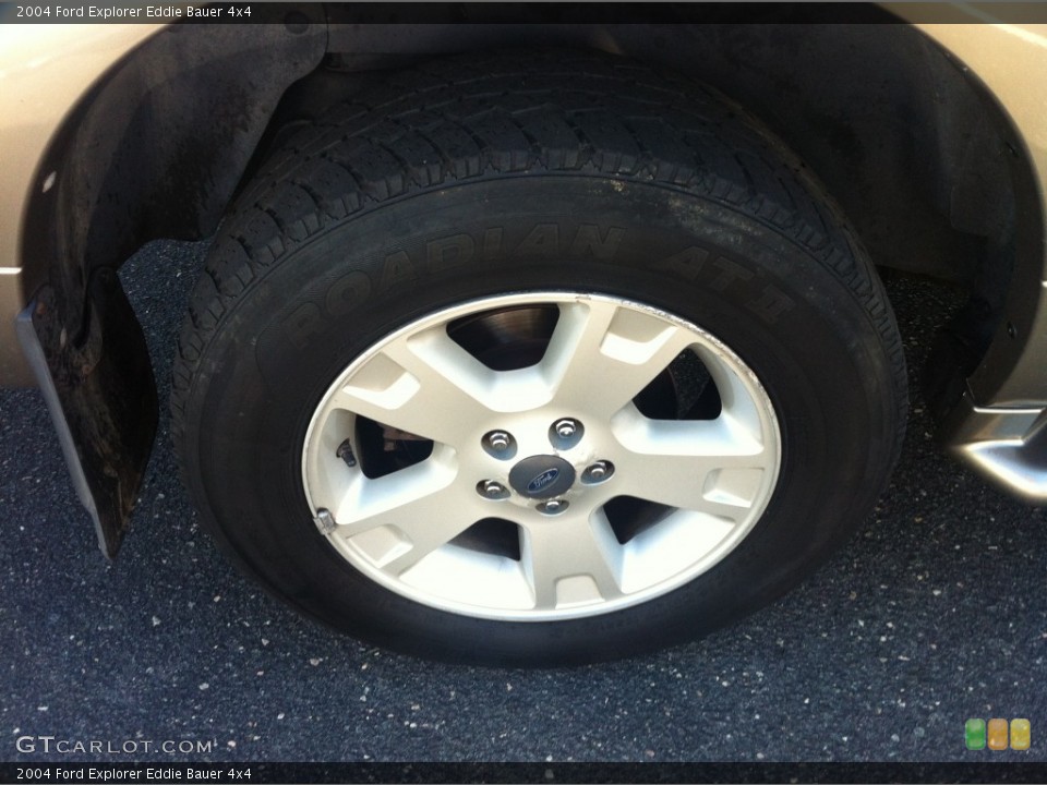 2004 Ford Explorer Eddie Bauer 4x4 Wheel and Tire Photo #87858737
