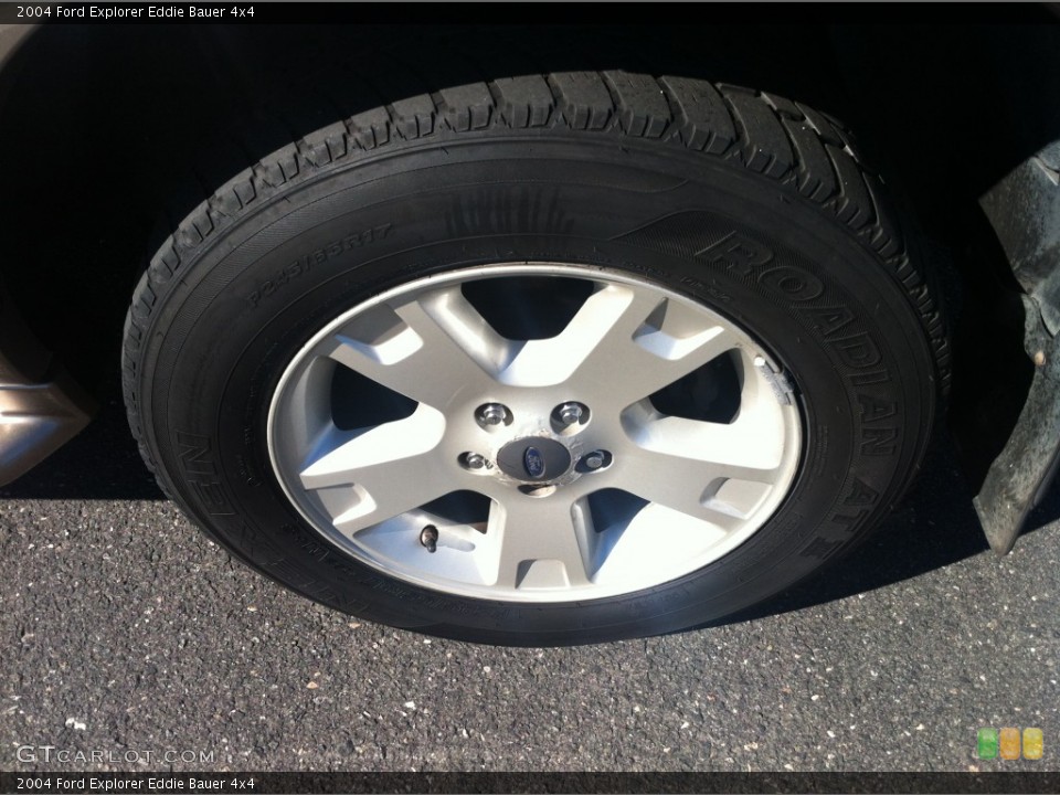 2004 Ford Explorer Eddie Bauer 4x4 Wheel and Tire Photo #87858983