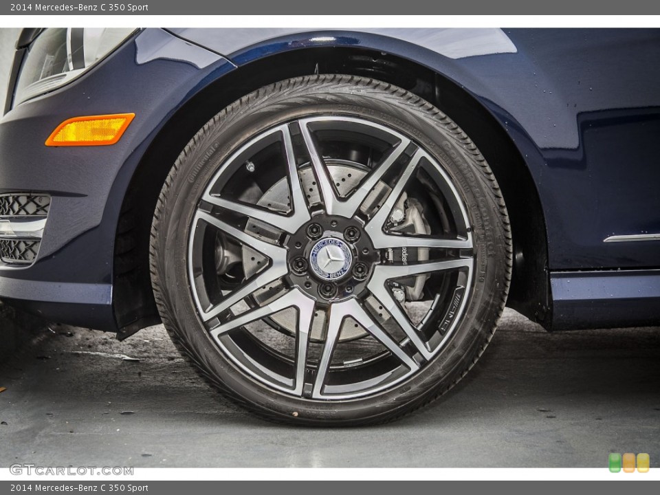 2014 Mercedes-Benz C 350 Sport Wheel and Tire Photo #87867145