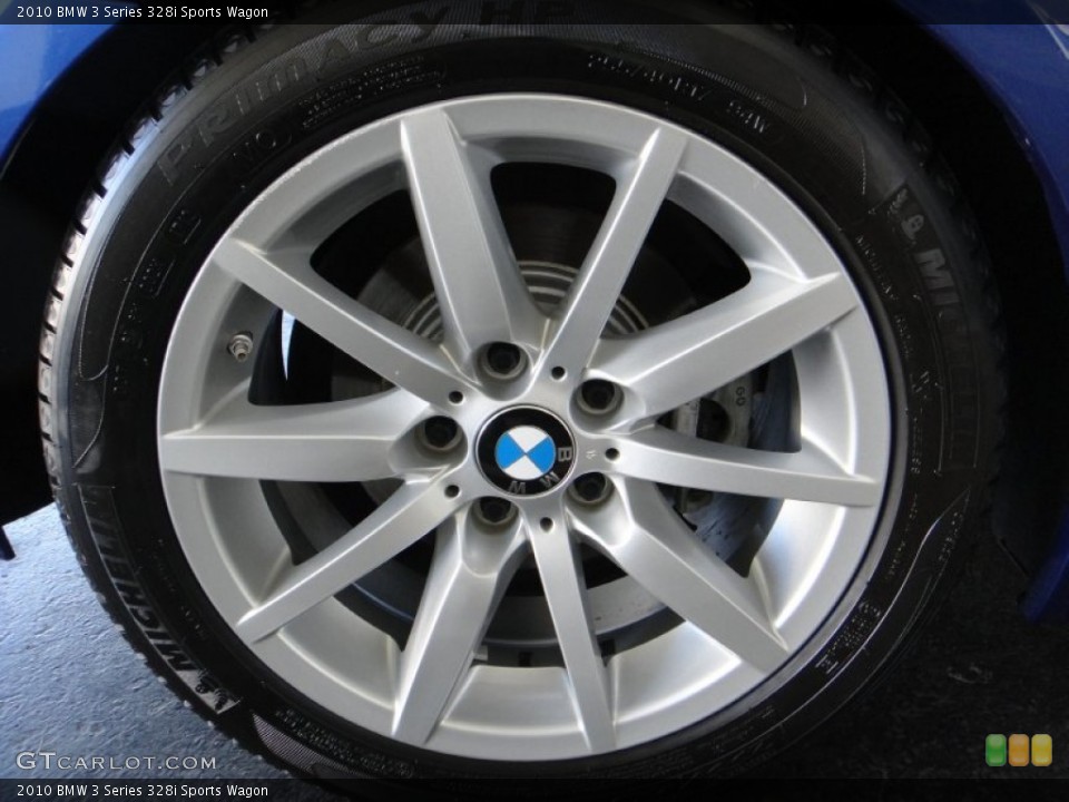 2010 BMW 3 Series 328i Sports Wagon Wheel and Tire Photo #87874099