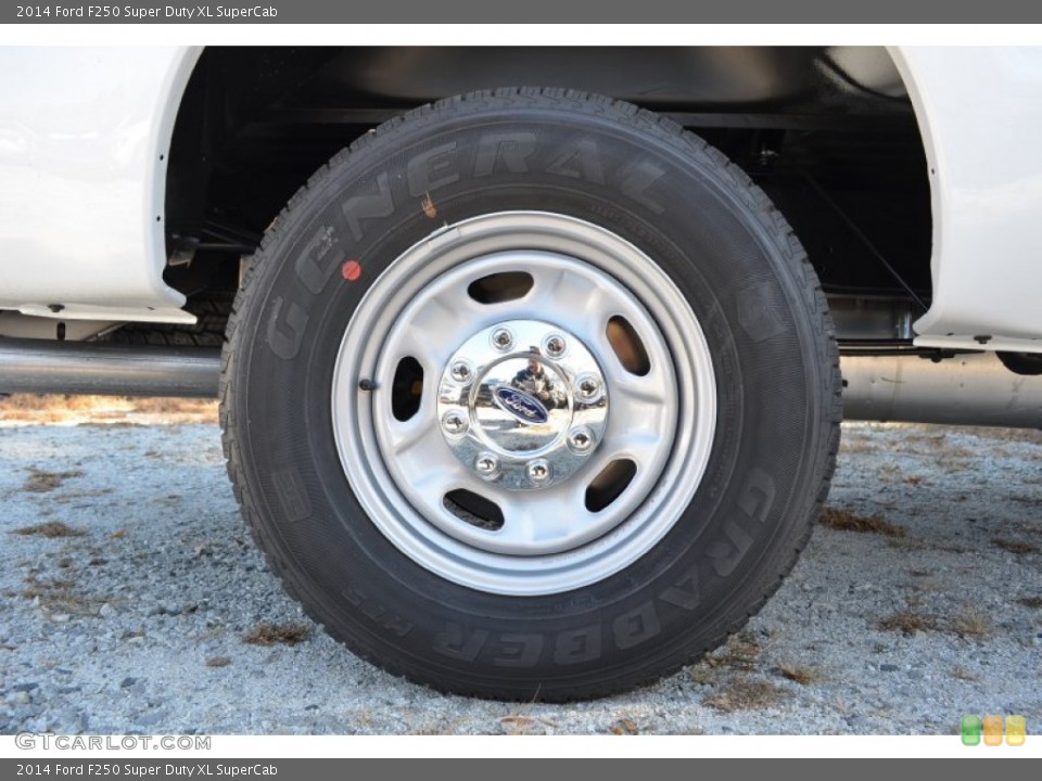 2014 Ford F250 Super Duty XL SuperCab Wheel and Tire Photo #87878443