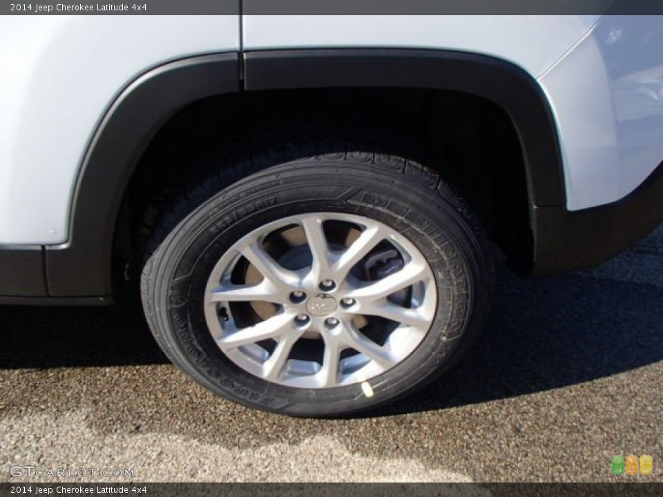 2014 Jeep Cherokee Latitude 4x4 Wheel and Tire Photo #87882874