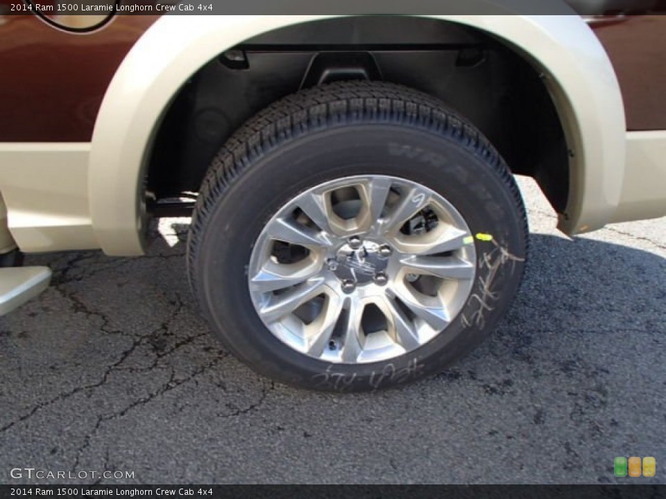 2014 Ram 1500 Laramie Longhorn Crew Cab 4x4 Wheel and Tire Photo #87888481