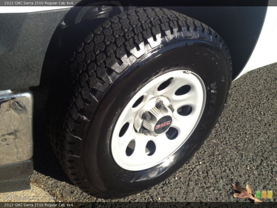 2013 GMC Sierra 1500 Regular Cab 4x4 Wheel and Tire Photo #87892546