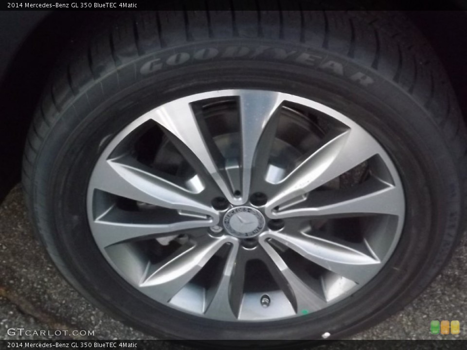 2014 Mercedes-Benz GL 350 BlueTEC 4Matic Wheel and Tire Photo #87898417