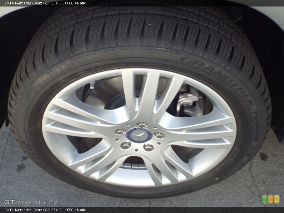 2014 Mercedes-Benz GLK 250 BlueTEC 4Matic Wheel and Tire Photo #87902410