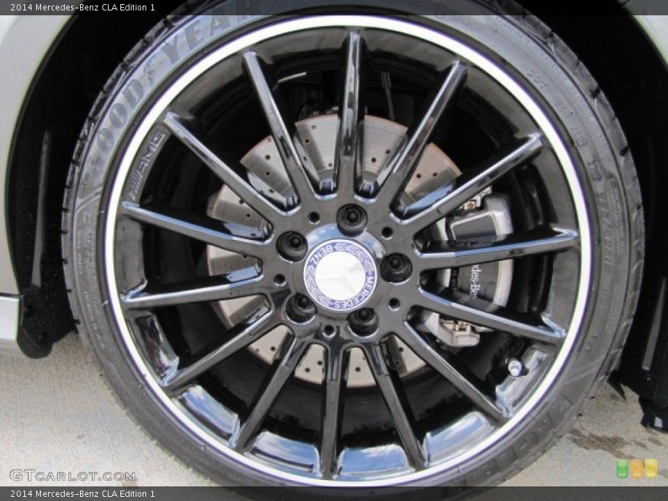 2014 Mercedes-Benz CLA Edition 1 Wheel and Tire Photo #87904364