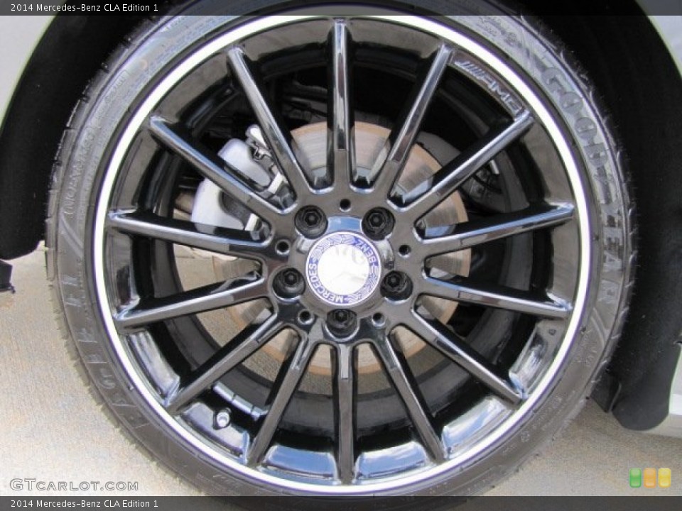 2014 Mercedes-Benz CLA Edition 1 Wheel and Tire Photo #87904378