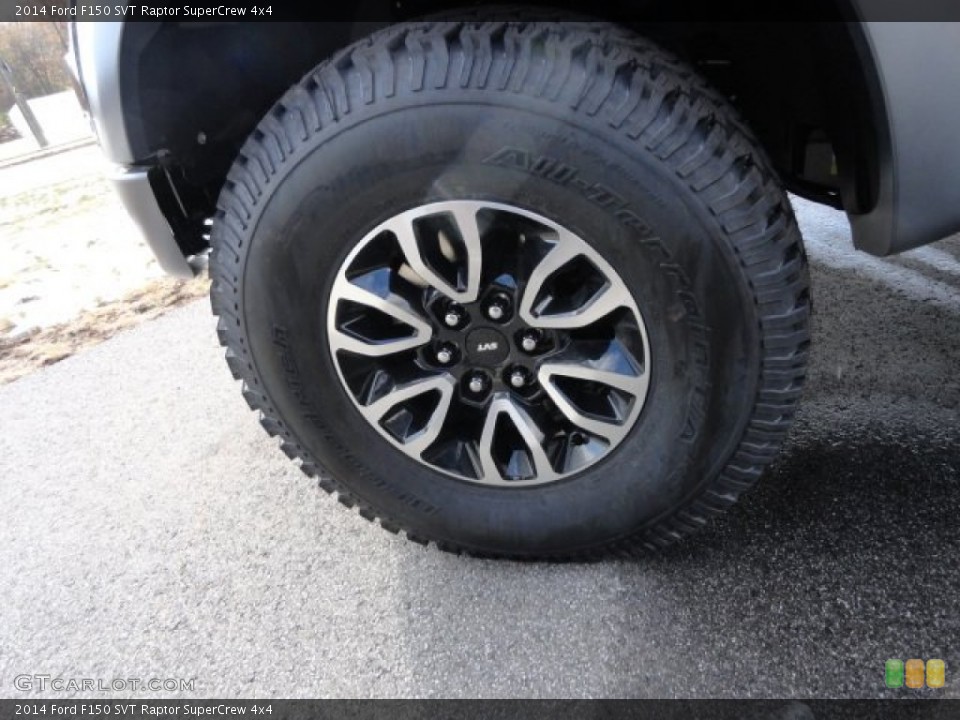 2014 Ford F150 SVT Raptor SuperCrew 4x4 Wheel and Tire Photo #87918111
