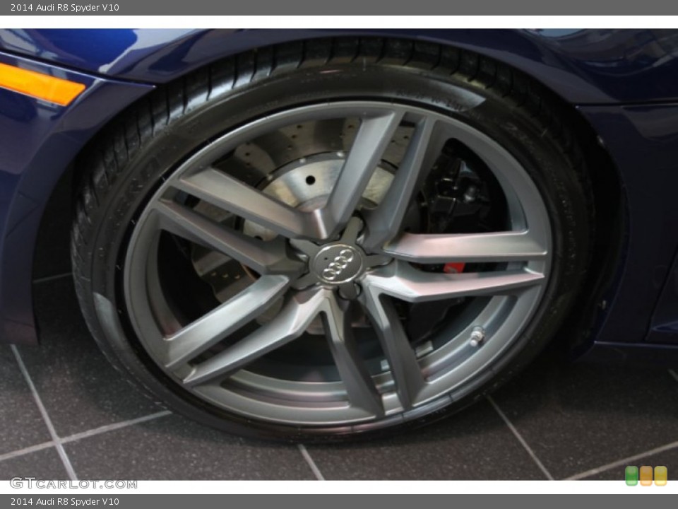 2014 Audi R8 Spyder V10 Wheel and Tire Photo #87930291