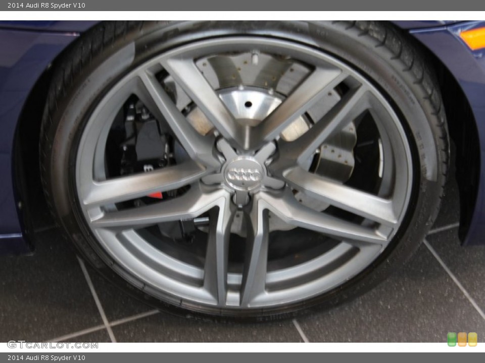 2014 Audi R8 Spyder V10 Wheel and Tire Photo #87930468