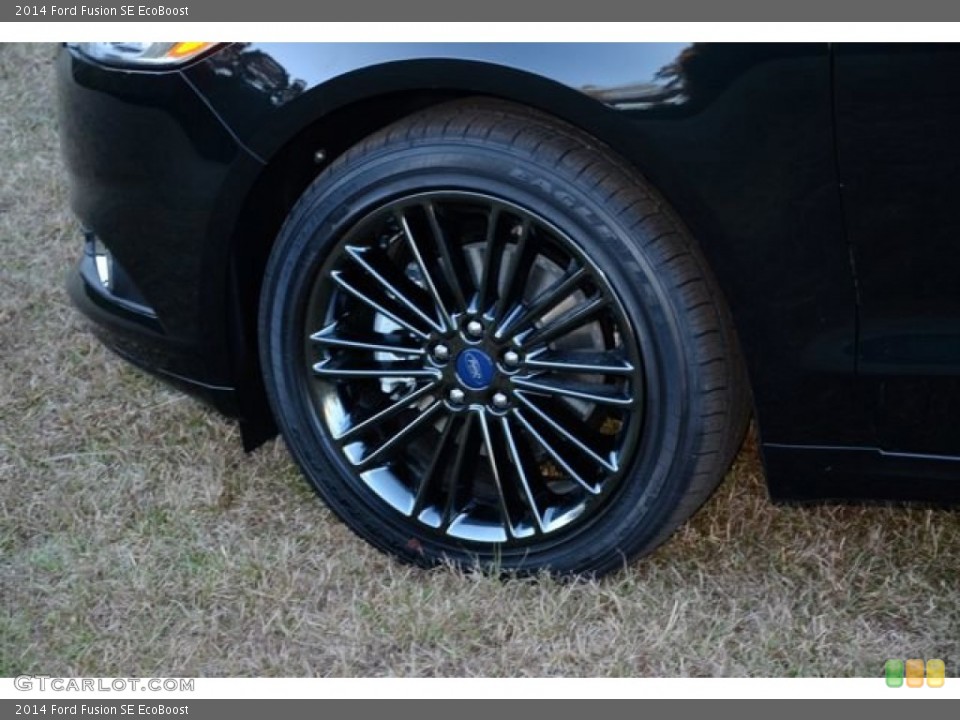 2014 Ford Fusion SE EcoBoost Wheel and Tire Photo #87930957