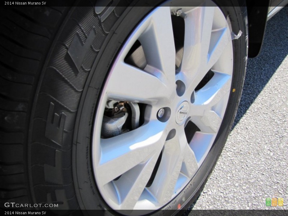 2014 Nissan Murano SV Wheel and Tire Photo #87931977