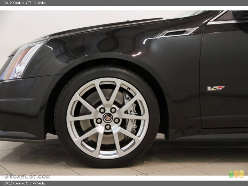 2012 Cadillac CTS -V Sedan Wheel and Tire Photo #87939554