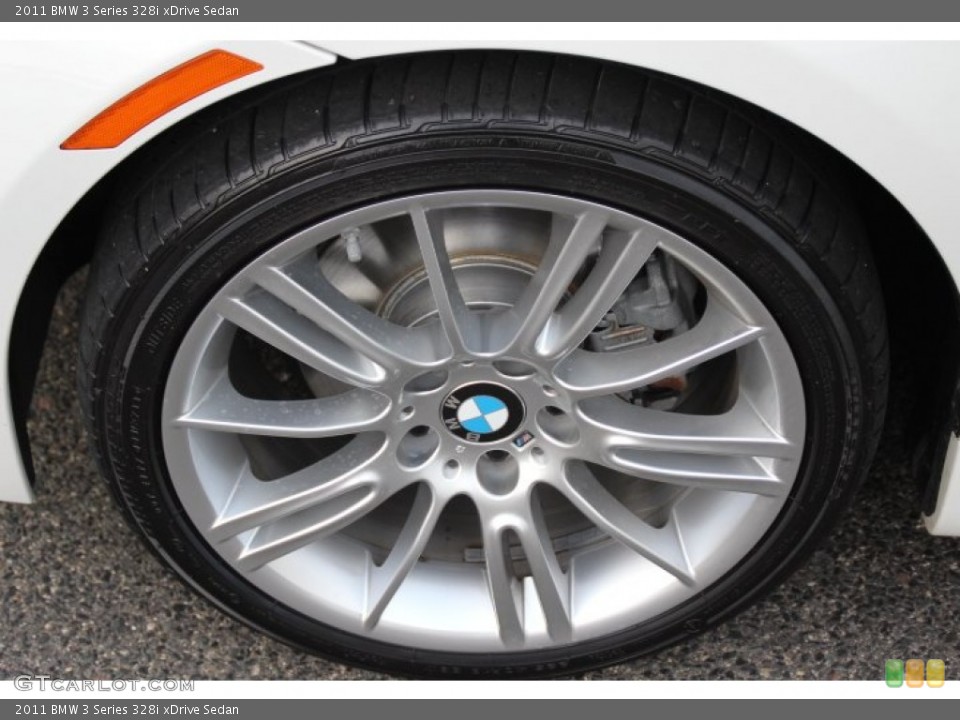 2011 BMW 3 Series 328i xDrive Sedan Wheel and Tire Photo #87942873