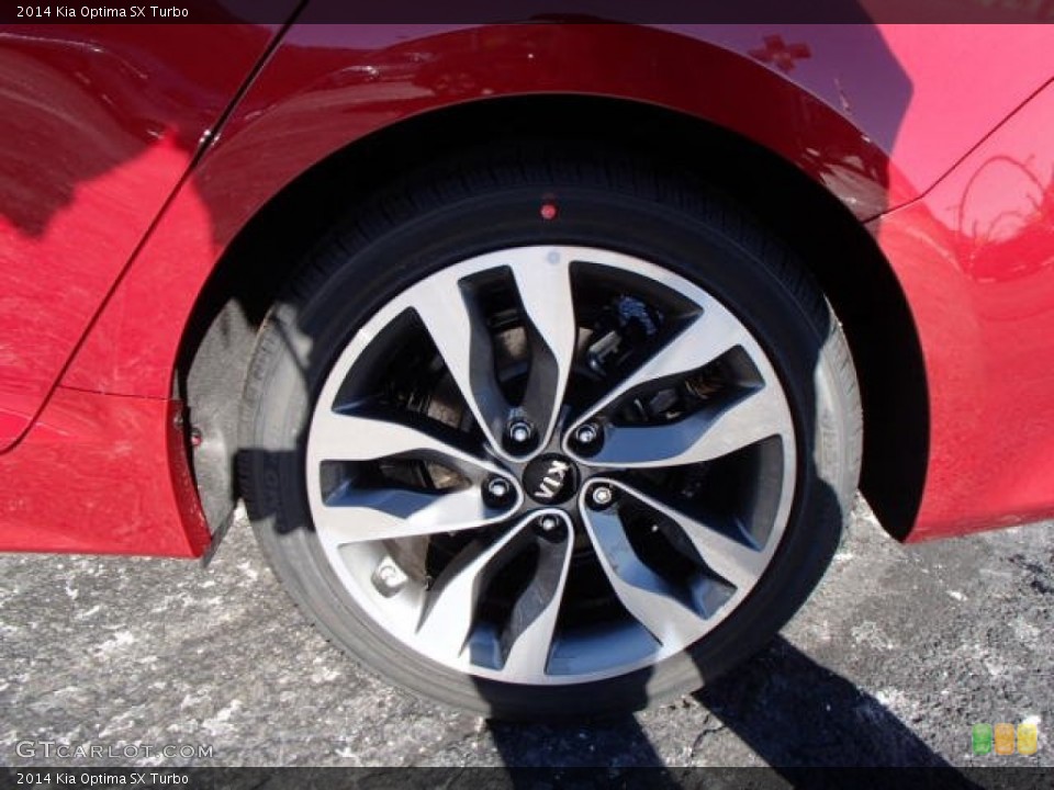 2014 Kia Optima SX Turbo Wheel and Tire Photo #87947772