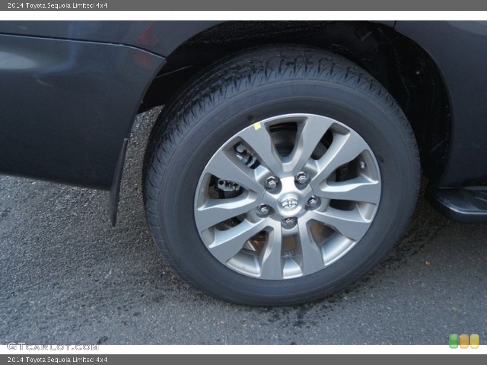 2014 Toyota Sequoia Limited 4x4 Wheel and Tire Photo #87949026