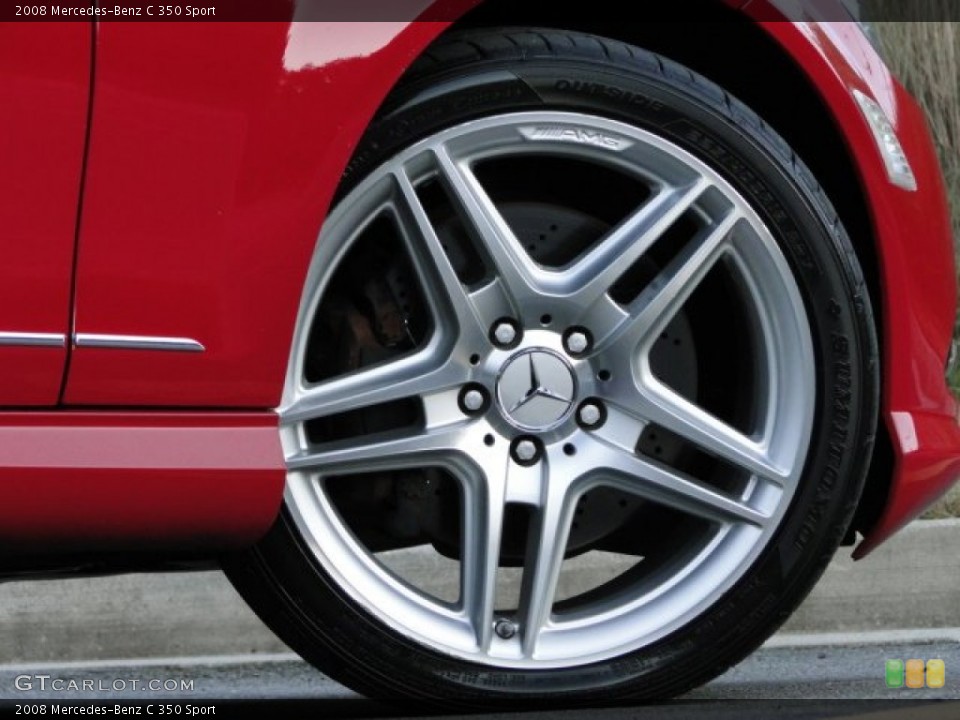 2008 Mercedes-Benz C 350 Sport Wheel and Tire Photo #87952617