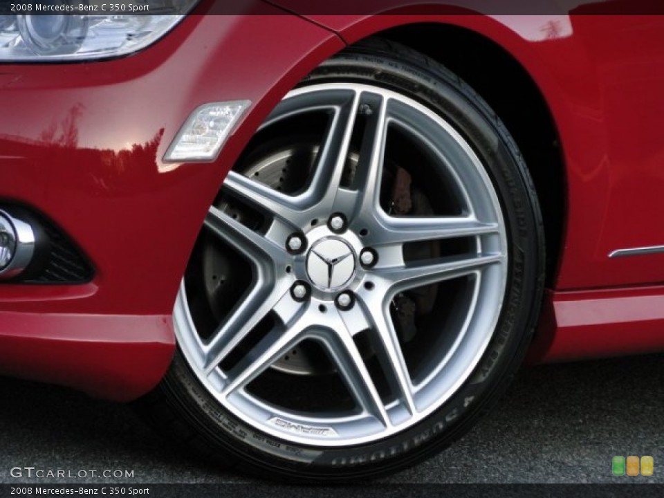 2008 Mercedes-Benz C 350 Sport Wheel and Tire Photo #87953250