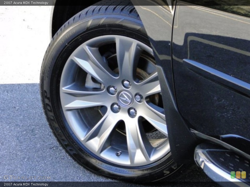 2007 Acura MDX Technology Wheel and Tire Photo #87953787