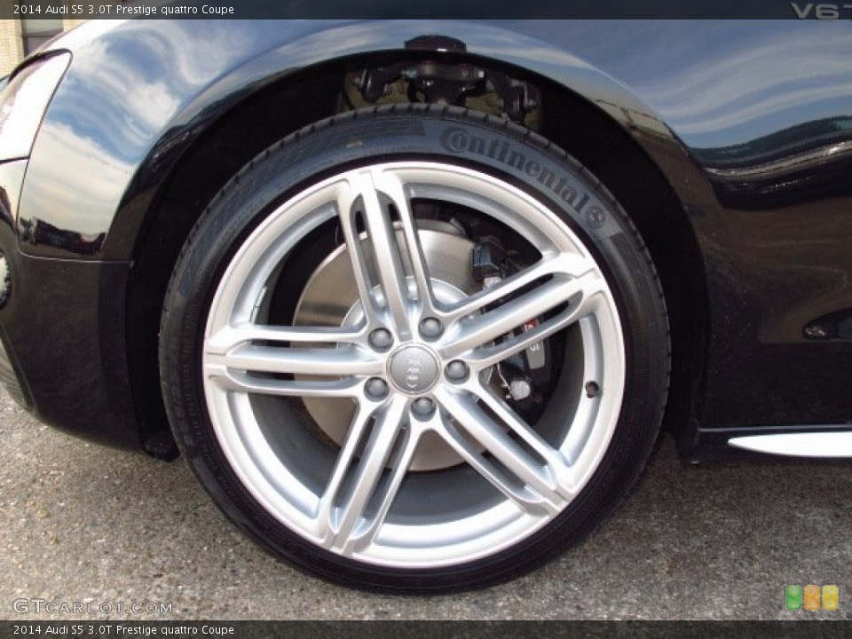 2014 Audi S5 3.0T Prestige quattro Coupe Wheel and Tire Photo #87955218