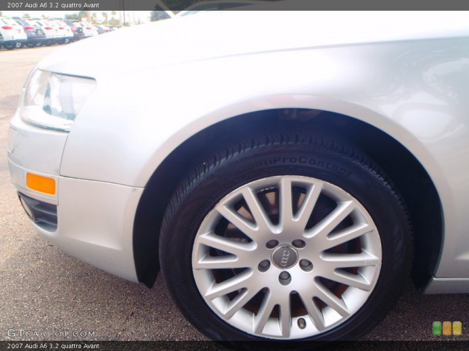 2007 Audi A6 3.2 quattro Avant Wheel and Tire Photo #87959316