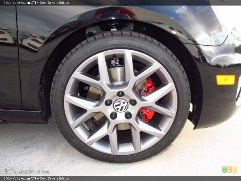 2014 Volkswagen GTI 4 Door Drivers Edition Wheel and Tire Photo #87965787