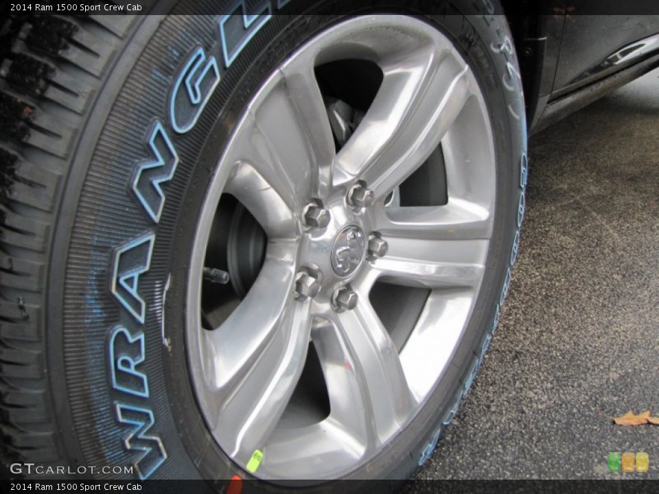 2014 Ram 1500 Sport Crew Cab Wheel and Tire Photo #87967737