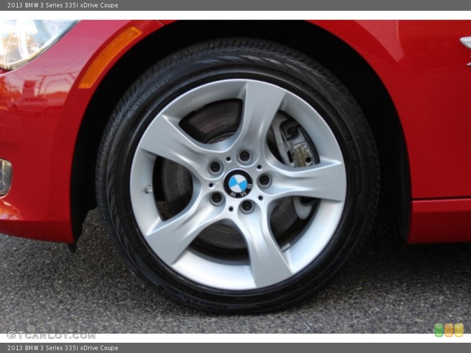 2013 BMW 3 Series 335i xDrive Coupe Wheel and Tire Photo #87967955