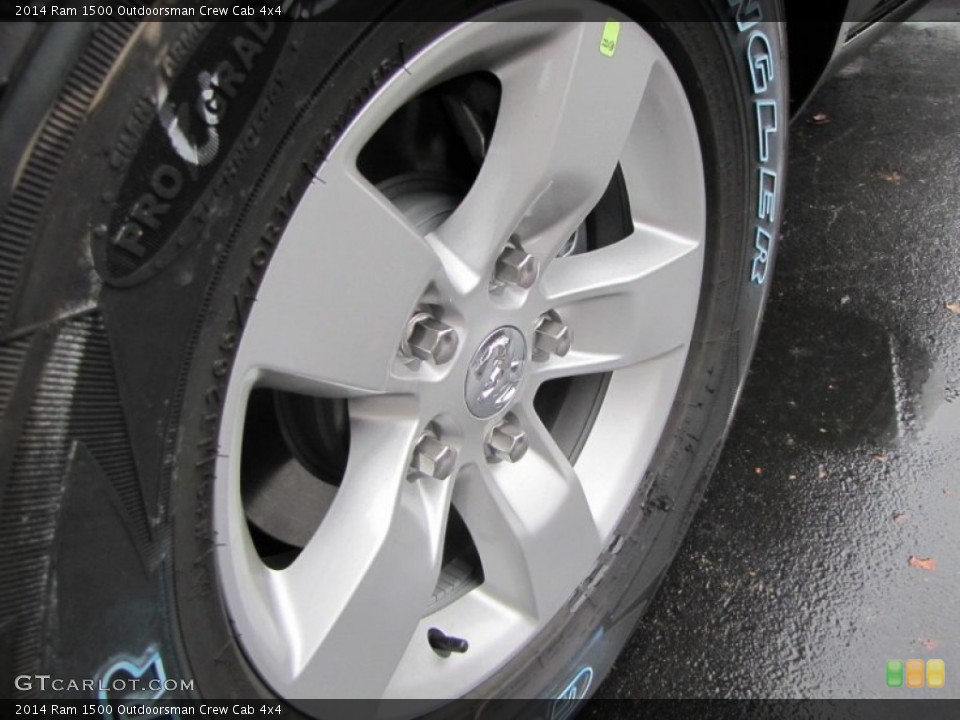 2014 Ram 1500 Outdoorsman Crew Cab 4x4 Wheel and Tire Photo #87968844