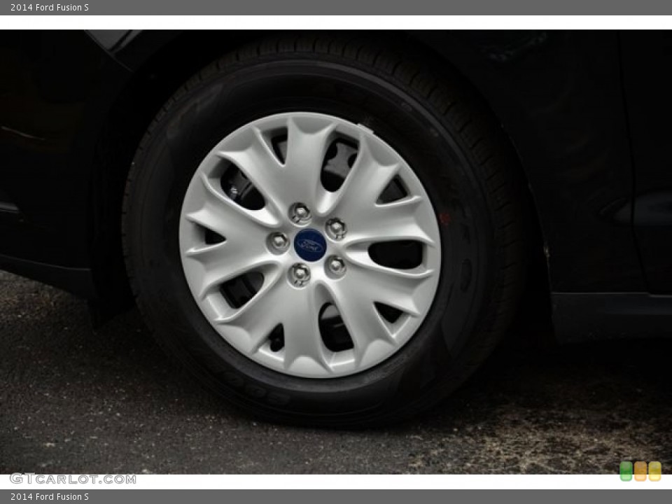 2014 Ford Fusion S Wheel and Tire Photo #87969021