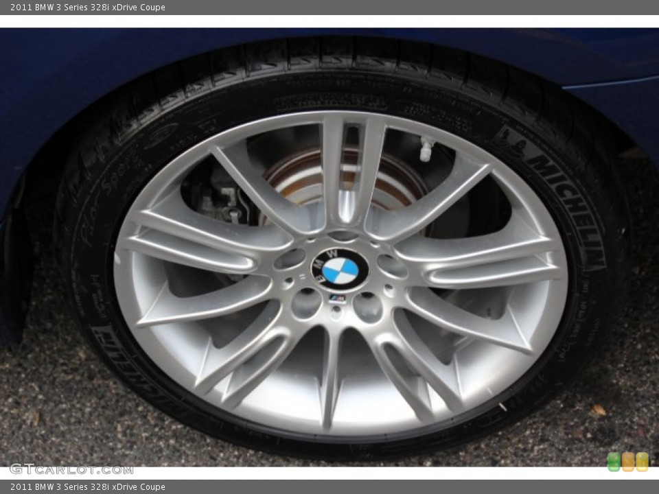 2011 BMW 3 Series 328i xDrive Coupe Wheel and Tire Photo #87970751