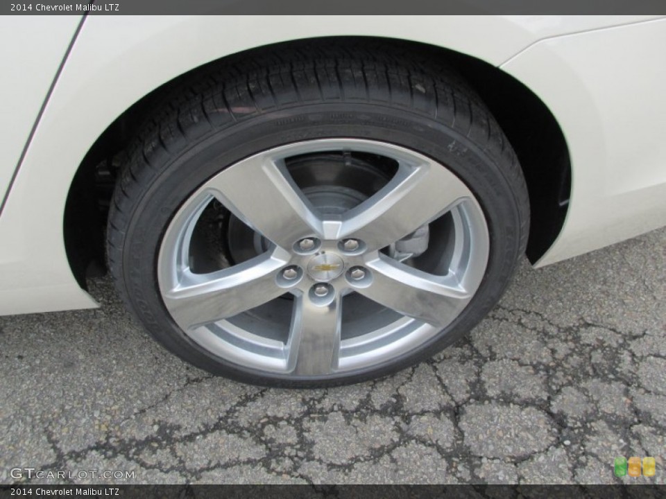2014 Chevrolet Malibu LTZ Wheel and Tire Photo #87973659