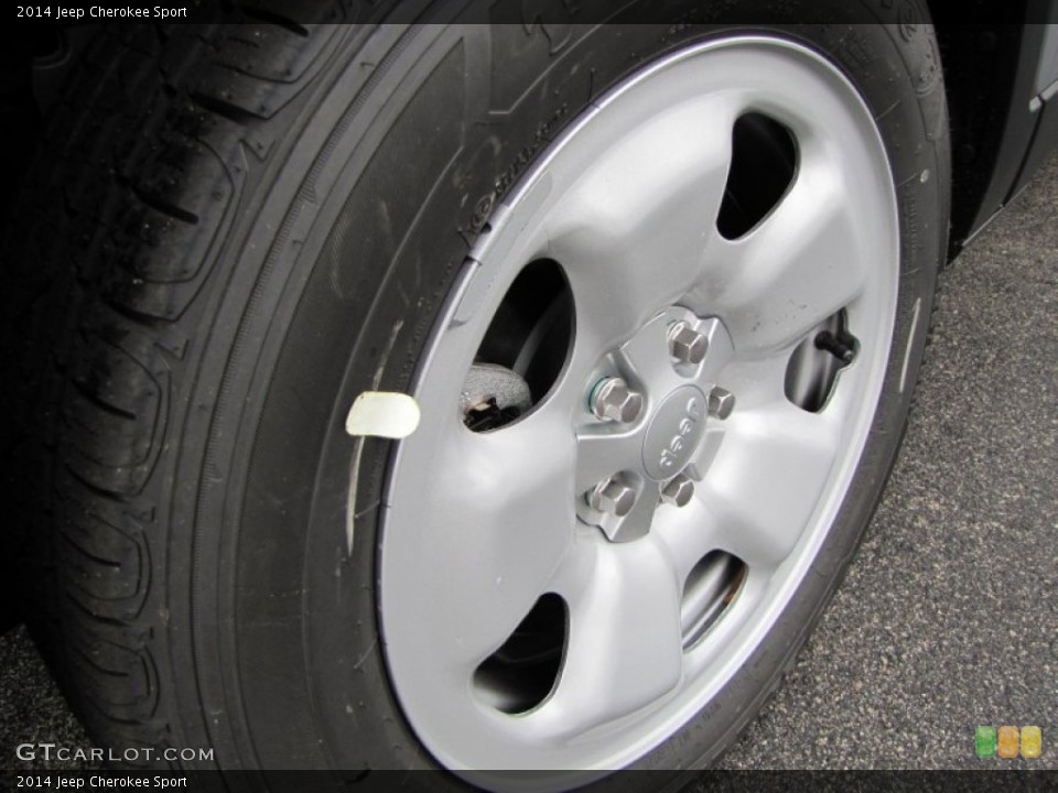2014 Jeep Cherokee Sport Wheel and Tire Photo #87975039