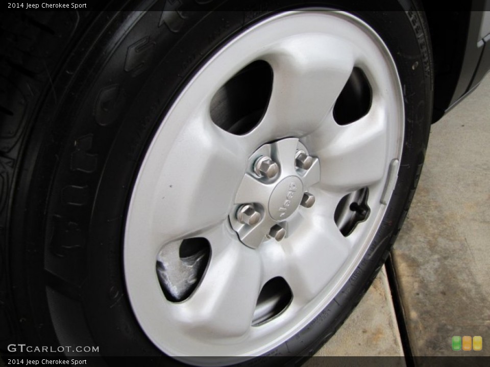 2014 Jeep Cherokee Sport Wheel and Tire Photo #87977361