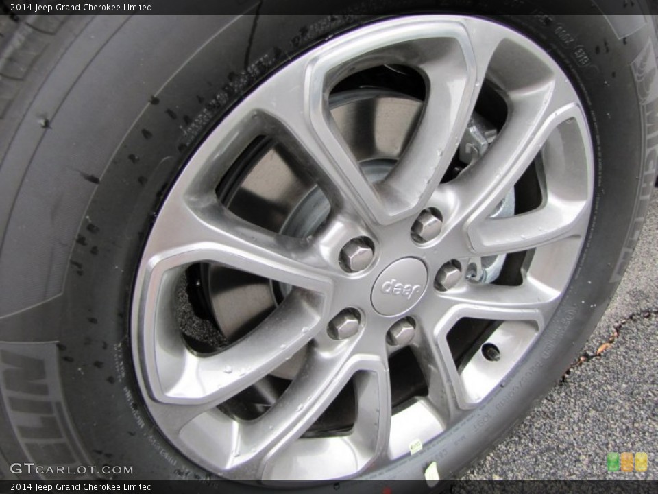 2014 Jeep Grand Cherokee Limited Wheel and Tire Photo #87978591