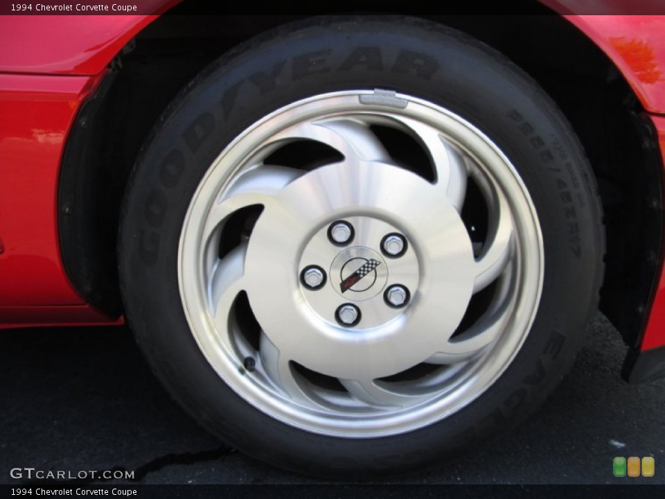 1994 Chevrolet Corvette Coupe Wheel and Tire Photo #87994347