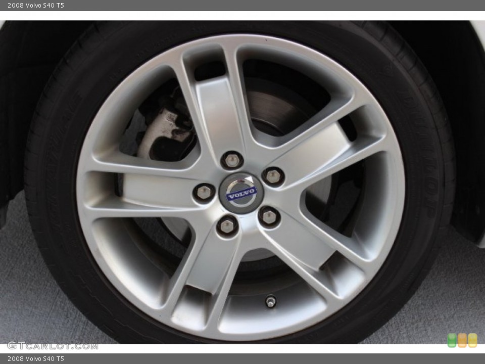 2008 Volvo S40 T5 Wheel and Tire Photo #87994457