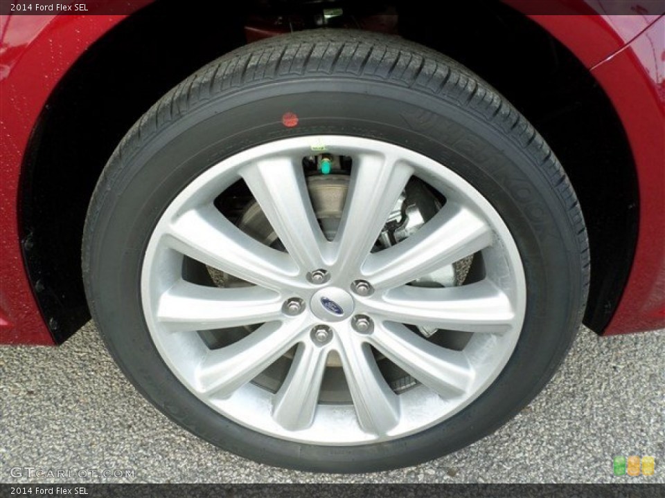 2014 Ford Flex SEL Wheel and Tire Photo #87999809