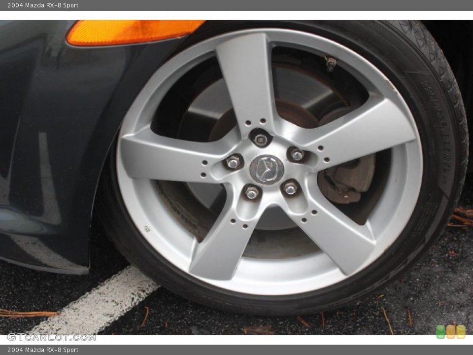 2004 Mazda RX-8 Sport Wheel and Tire Photo #88004156