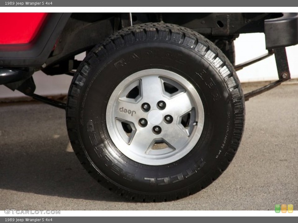 1989 Jeep Wrangler Wheels and Tires