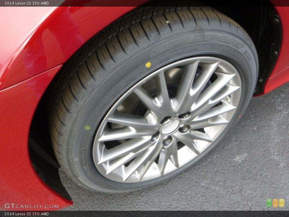 2014 Lexus GS 350 AWD Wheel and Tire Photo #88008818