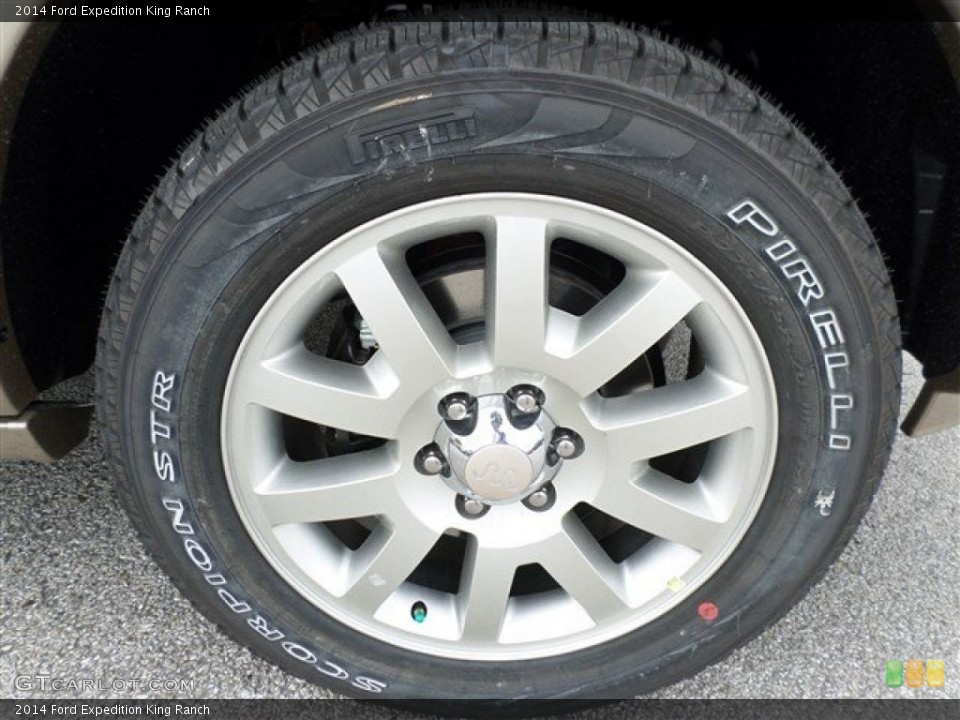 2014 Ford Expedition King Ranch Wheel and Tire Photo #88017819