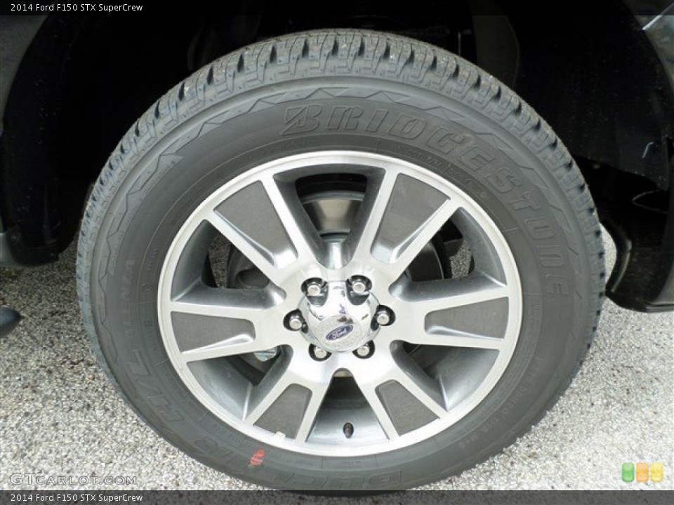 2014 Ford F150 STX SuperCrew Wheel and Tire Photo #88020243