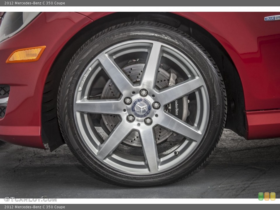 2012 Mercedes-Benz C 350 Coupe Wheel and Tire Photo #88023660